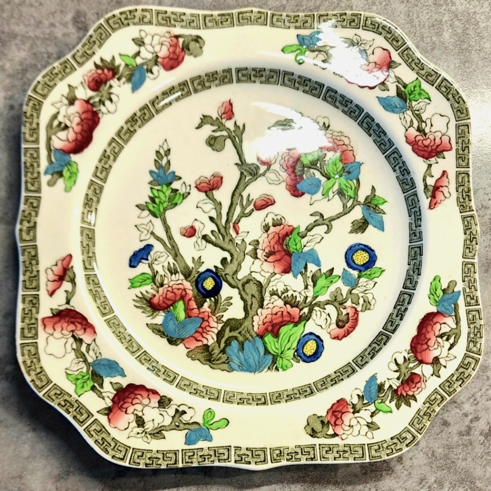 Johnson Brothers Salad Plate Induan Tree Pattern